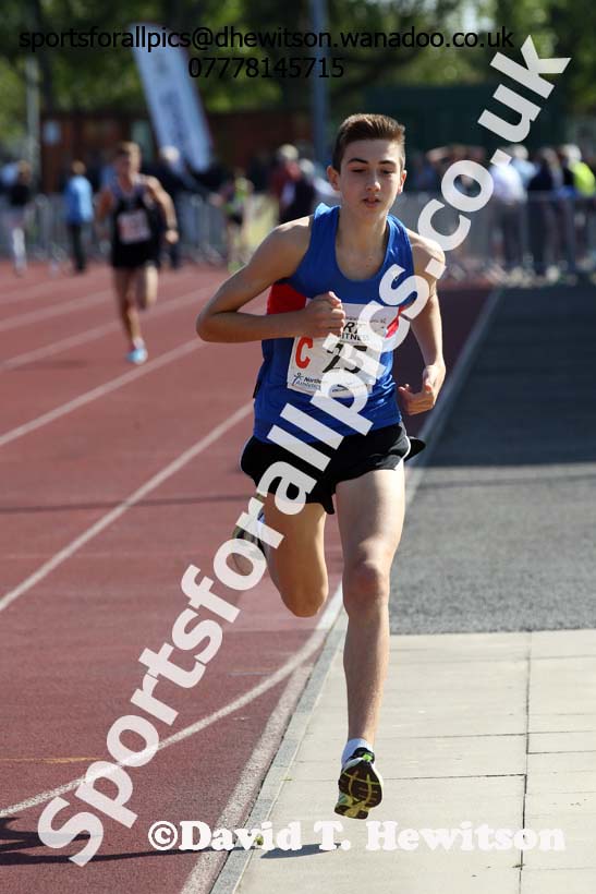 Mens under-17s, Northern Road Relays, Blackpool. Photo: David T. Hewitson/Sports for All Pics